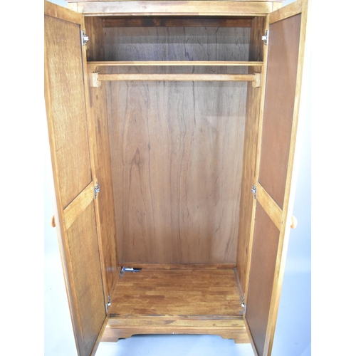 538 - A Willis Gambier Ltd Double Wardrobe, 108cm wide