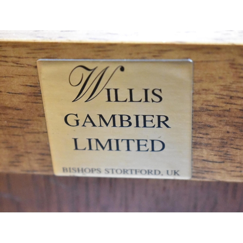 542 - A Willis Gambier Ltd Two Panel Blanket Chest, 88cm wide