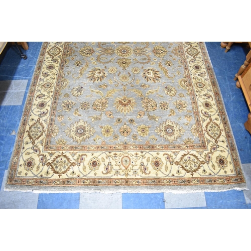 549 - A Large Patterned Rug, 277x182cm