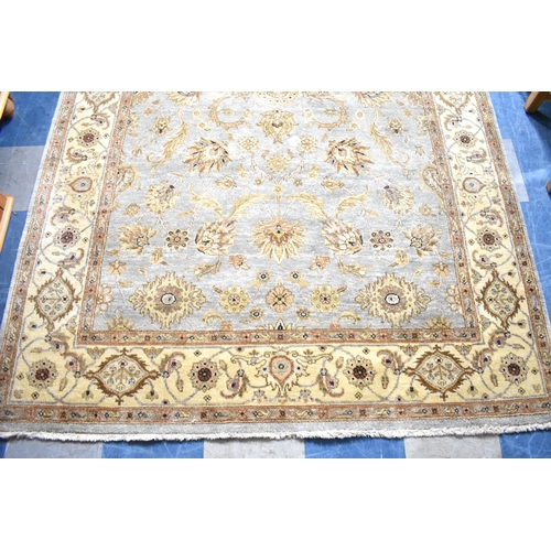 549 - A Large Patterned Rug, 277x182cm