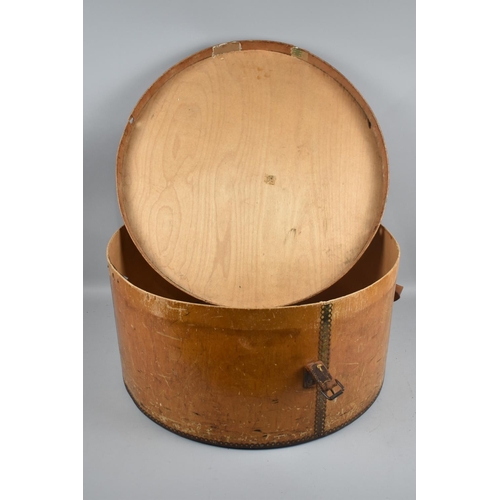 98 - A Large Circular Hat/Storage Box, 53cms Diameter