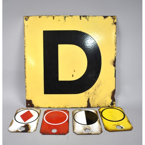 159 - A Collection of Vintage Enamelled Railway Signs