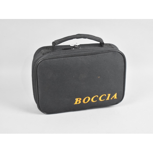 173 - A Set of Boccia Boules in Canvas Carrying Case