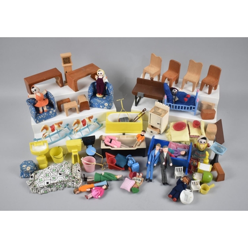 209 - A Collection of Modern Dolls House Furniture