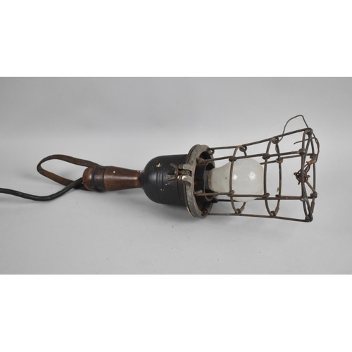 211 - A Vintage Inspection Lamp