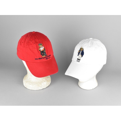 215 - Two Ralph Lauren Polo Bear Caps