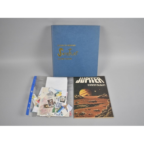 223 - A Jupiter Childs Stamp Album, A Stanley Gibbons Ring Binder Album and Loose Stamps