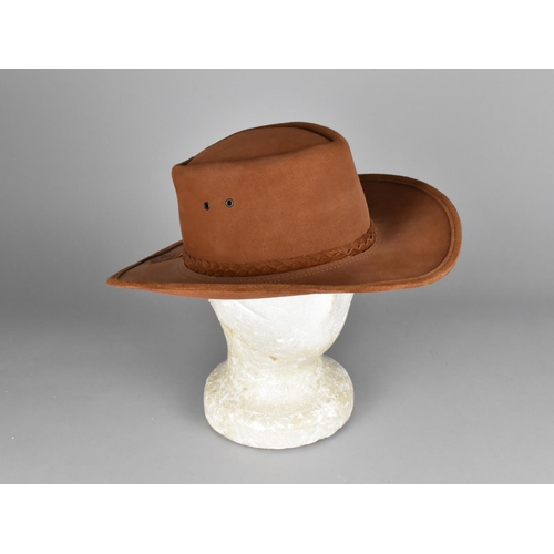 225 - An Australian Leather Hat