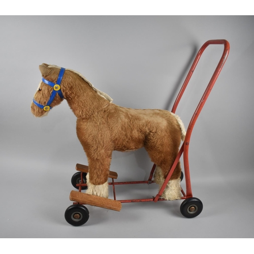 235 - A Mid 20th Century Childs Ride-on Horse Toy by Pedigree Soft Toys Ltd