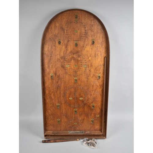 240 - A Vintage Bagatelle Game with Balls and Cue