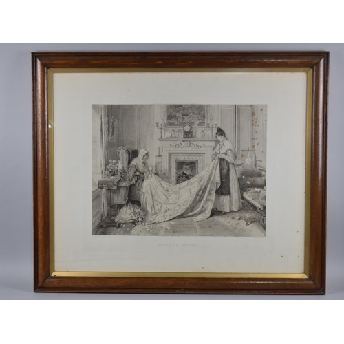 258 - A Framed Monochrome Dendy Sadler Print, 