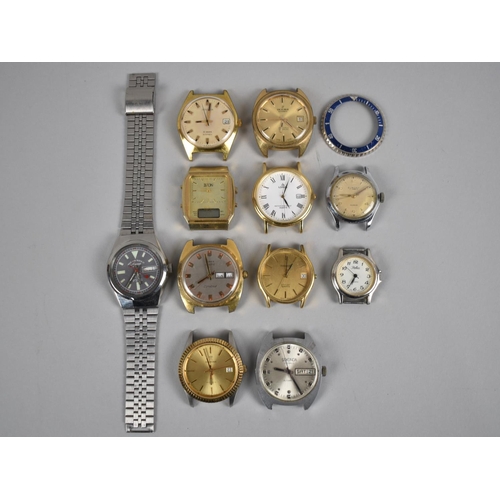 287 - A Collection of Various Vintage and Modern Wrist Watch Movements