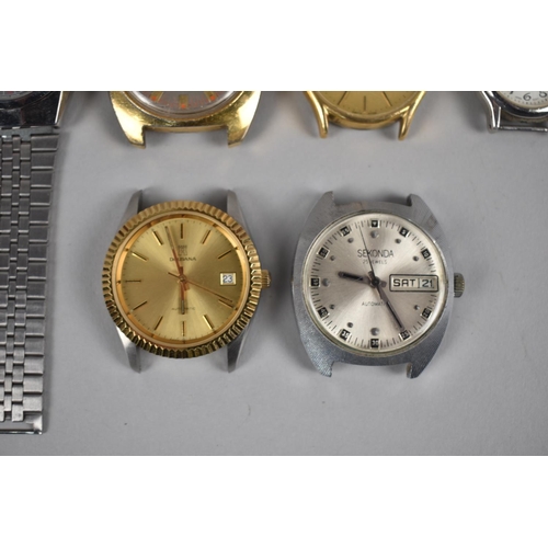 287 - A Collection of Various Vintage and Modern Wrist Watch Movements