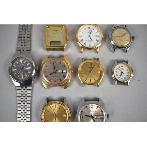 287 - A Collection of Various Vintage and Modern Wrist Watch Movements