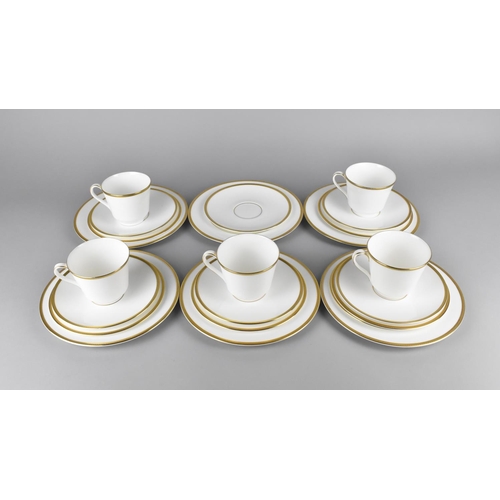 300 - A Royal Doulton Delacourt Pattern Tea Set to Comprise Six Small Plates, Six Saucers, Six Side Plates... 