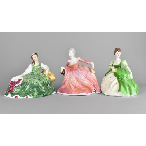 391 - Two Coalport Figures and a Royal Doulton Figure, Elyse HN2474