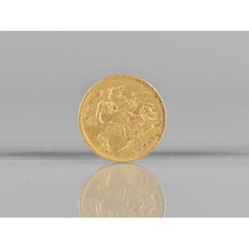 405 - A Victorian Gold Half Sovereign, 1899