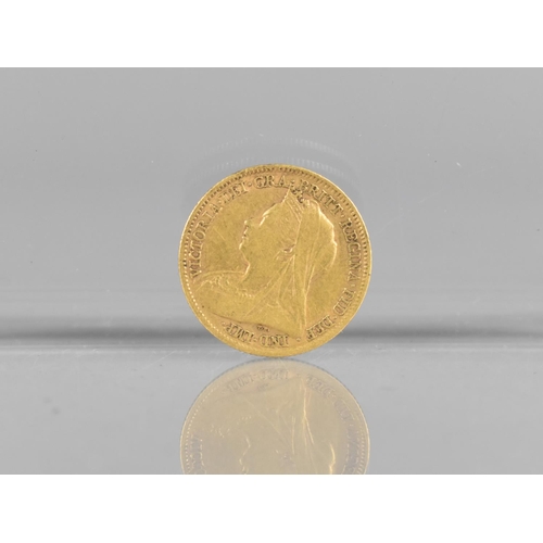 405 - A Victorian Gold Half Sovereign, 1899