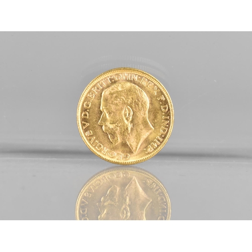 408 - An Edwardian Gold Sovereign, 8g, 1913