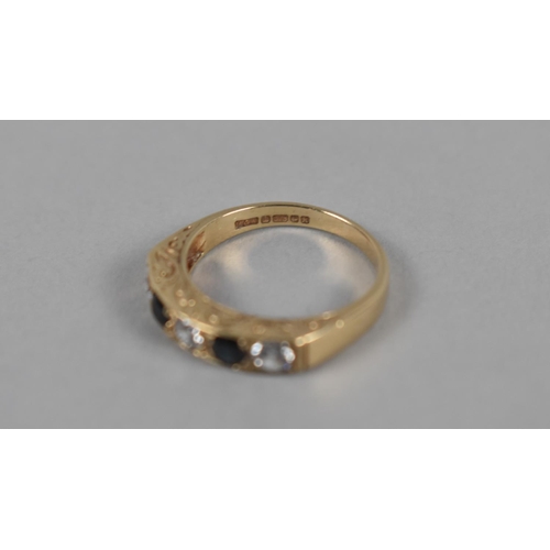 415 - Six 9ct Gold Mounted Rings to include Diamond Mounted Signet Ring, Carved Cameo Ring, Opal and Garne... 