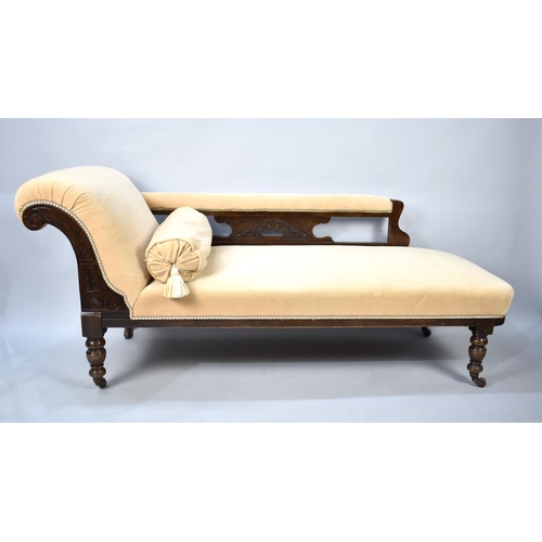 531 - An Edwardian Mahogany Framed Daybed