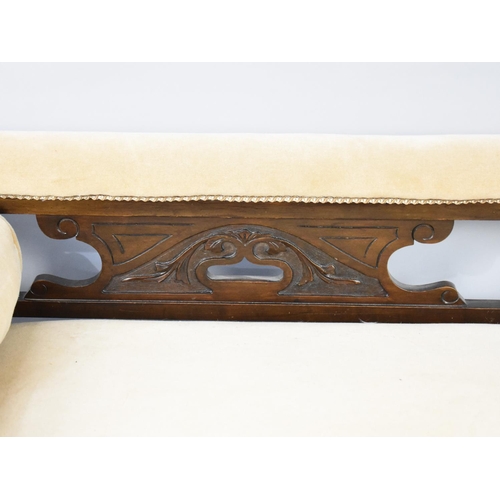 531 - An Edwardian Mahogany Framed Daybed