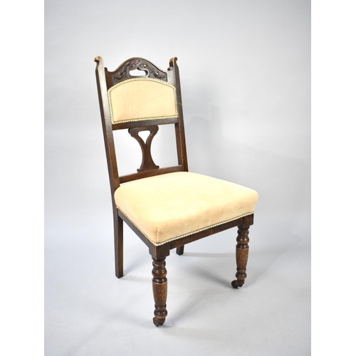 536 - An Edwardian Side Chair