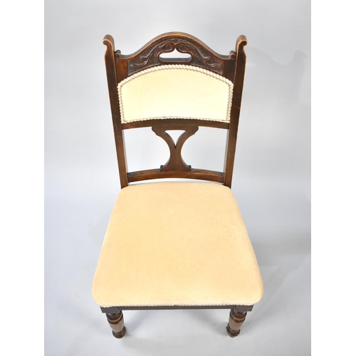 536 - An Edwardian Side Chair