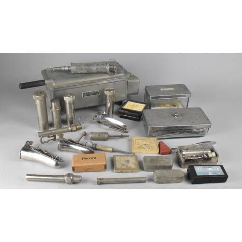 309 - A Collection of Various Early/Mid 20th Century Doctor's Surgical Medical Equipment to Include A. W. ... 