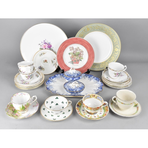 348 - A Collection of Various Ceramics to Comprise Hand Painted Tulip Royal Doulton Cabinet Cup and Saucer... 