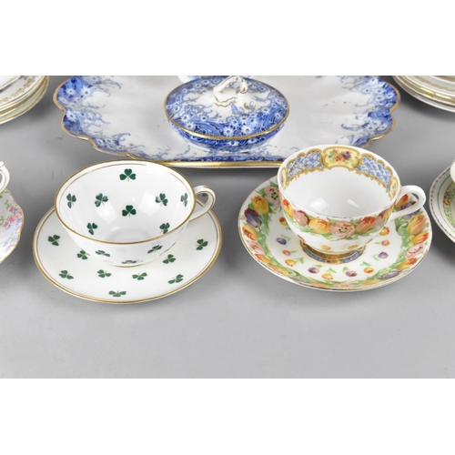 348 - A Collection of Various Ceramics to Comprise Hand Painted Tulip Royal Doulton Cabinet Cup and Saucer... 