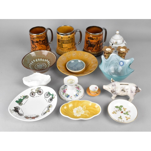 A Collection of Various Sundries Items to Comprise Worcester Ware