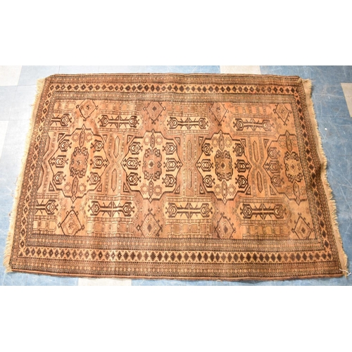 551 - A Patterned Rug, 195x140cm