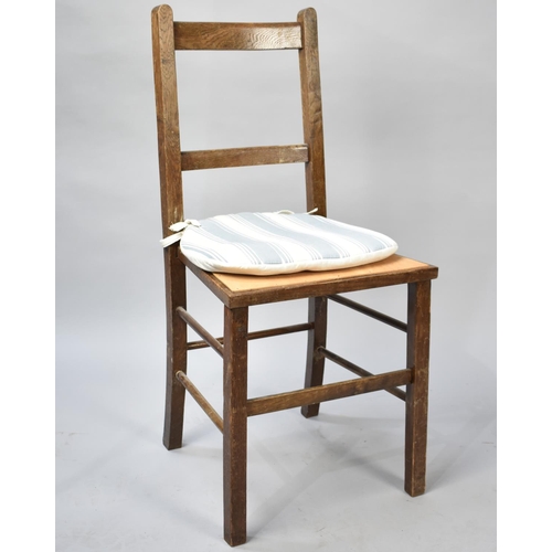 562 - A Single Edwardian Side Chair