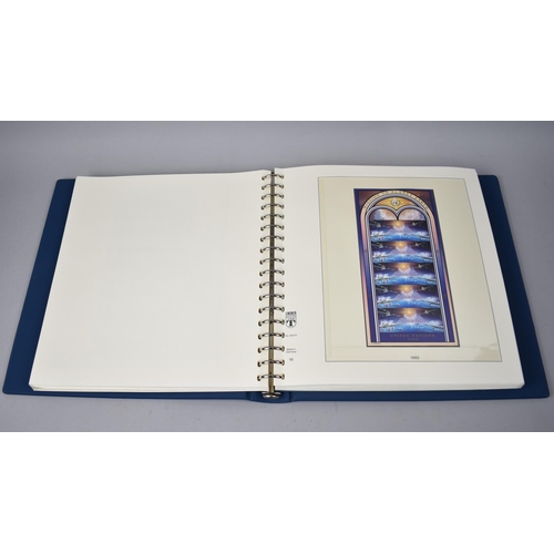 217 - Two Ring Binders Containing United Nations Stamps together with a Smaller Example Containing a Few S... 