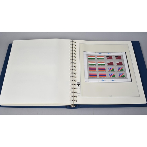 217 - Two Ring Binders Containing United Nations Stamps together with a Smaller Example Containing a Few S... 