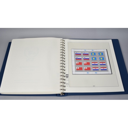 217 - Two Ring Binders Containing United Nations Stamps together with a Smaller Example Containing a Few S... 