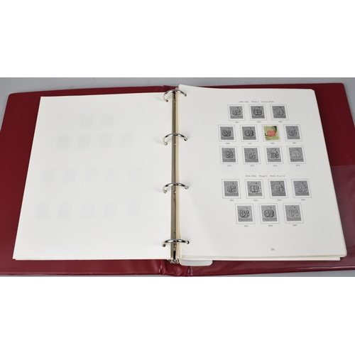 217 - Two Ring Binders Containing United Nations Stamps together with a Smaller Example Containing a Few S... 