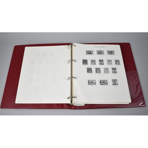 217 - Two Ring Binders Containing United Nations Stamps together with a Smaller Example Containing a Few S... 