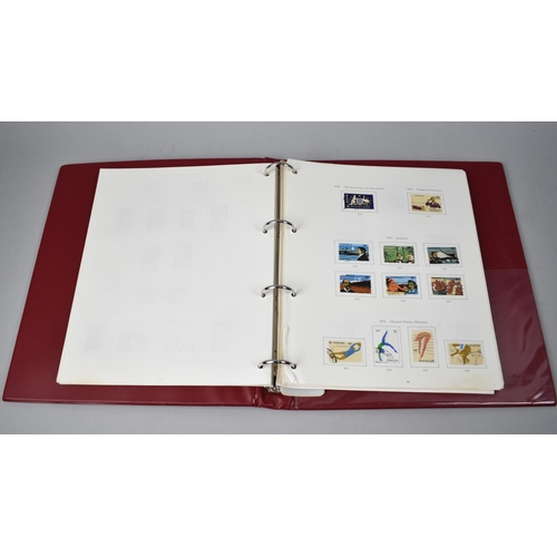 217 - Two Ring Binders Containing United Nations Stamps together with a Smaller Example Containing a Few S... 