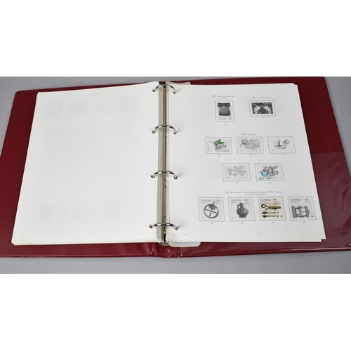 217 - Two Ring Binders Containing United Nations Stamps together with a Smaller Example Containing a Few S... 