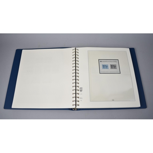 217 - Two Ring Binders Containing United Nations Stamps together with a Smaller Example Containing a Few S... 