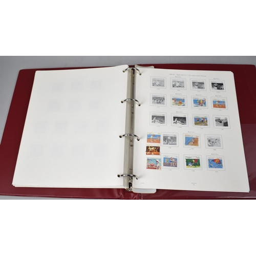 217 - Two Ring Binders Containing United Nations Stamps together with a Smaller Example Containing a Few S... 