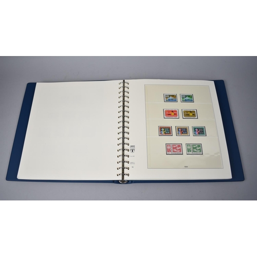 217 - Two Ring Binders Containing United Nations Stamps together with a Smaller Example Containing a Few S... 