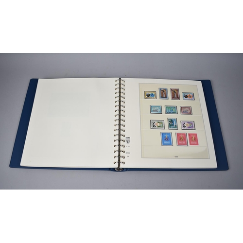 217 - Two Ring Binders Containing United Nations Stamps together with a Smaller Example Containing a Few S... 