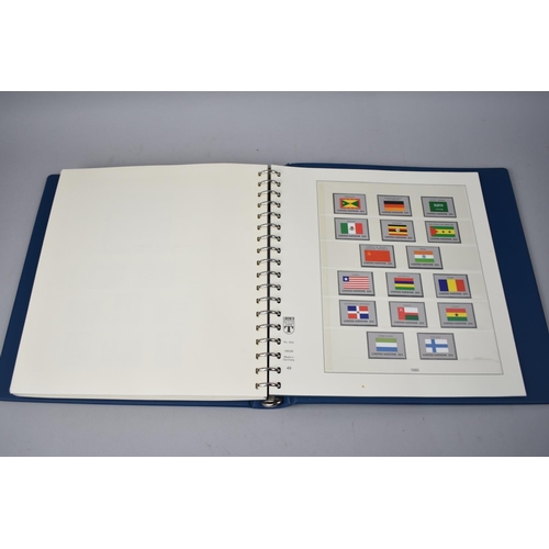 217 - Two Ring Binders Containing United Nations Stamps together with a Smaller Example Containing a Few S... 