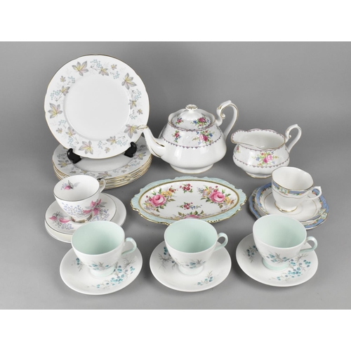 330 - A Collection of Royal Albert to Comprise Blue Heaven Cups and Saucer Blue Heaven, Petit Point Teapot... 