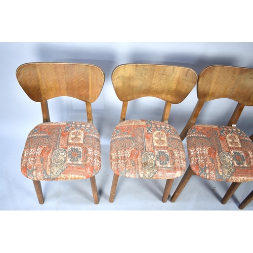 541 - A Set of Four 1960s/70s Dining Chairs