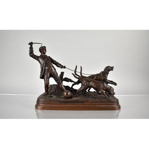 70 - After E. Dubucand, Bronze Figure Group, 