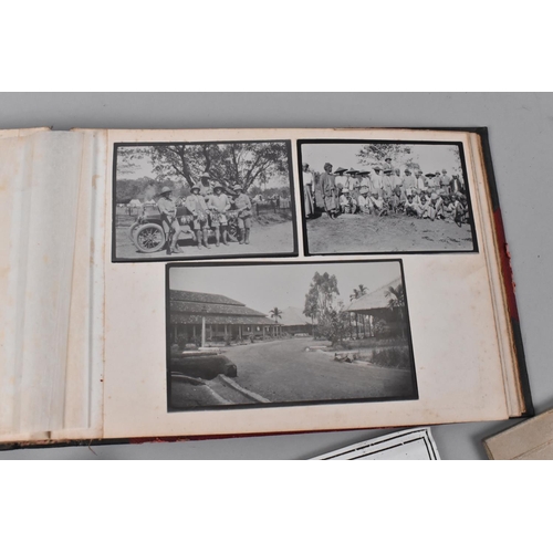 168 - A WWI Photograph Album Containing Photographs of KSLI Troops in Burma and Hong Kong together with a ... 